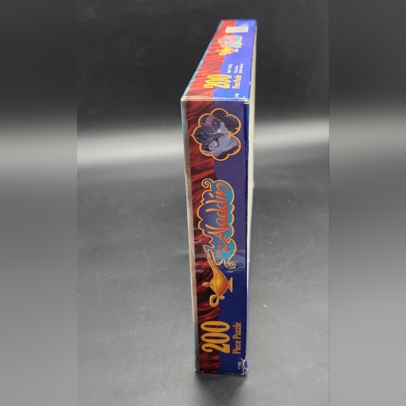 Vintage Golden 200 Piece Disney Aladdin Sealed Puzzle - Picture 7 of 16